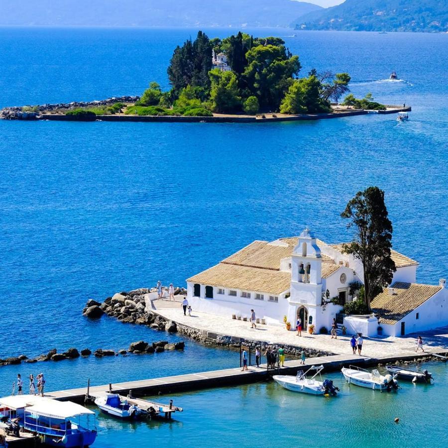 Spiros Corfu Apartment Kanálion Exterior foto